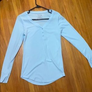 Light blue long sleeve tshirt